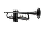 KGUmusic Aria Student Trumpet | Black Matte Lacquer