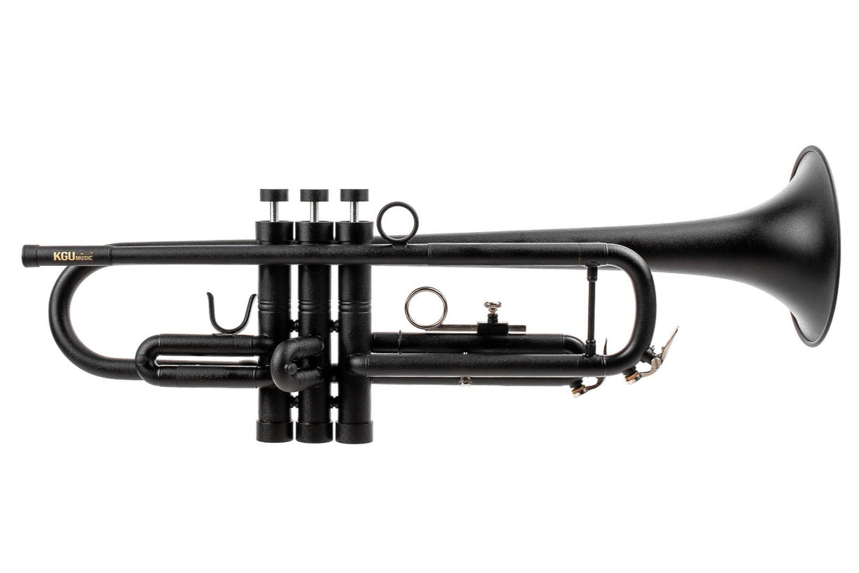 KGUmusic Aria Student Trumpet | Black Matte Lacquer