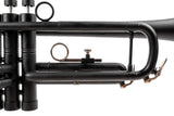 KGUmusic Aria Student Trumpet | Black Matte Lacquer