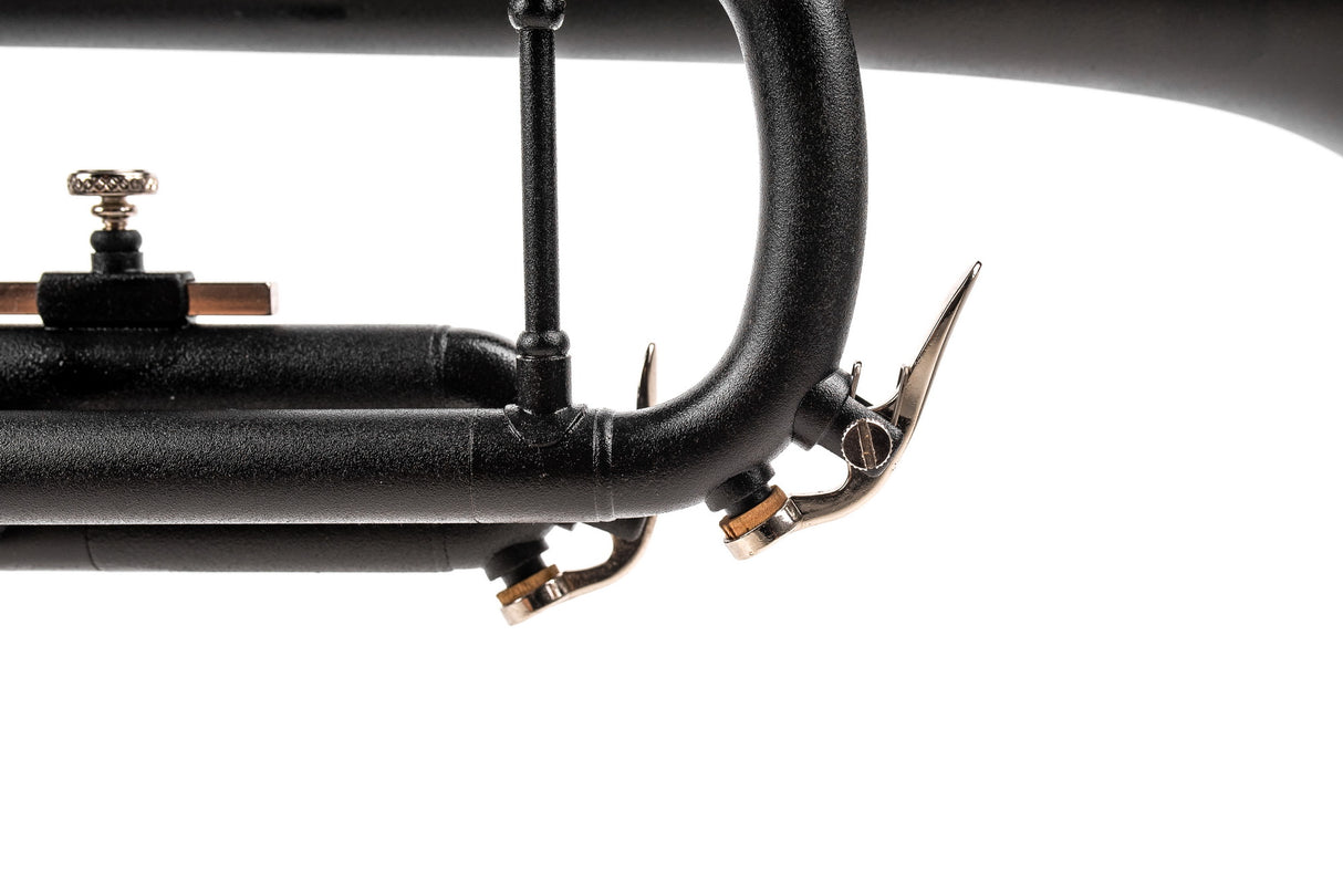 KGUmusic Aria Student Trumpet | Black Matte Lacquer