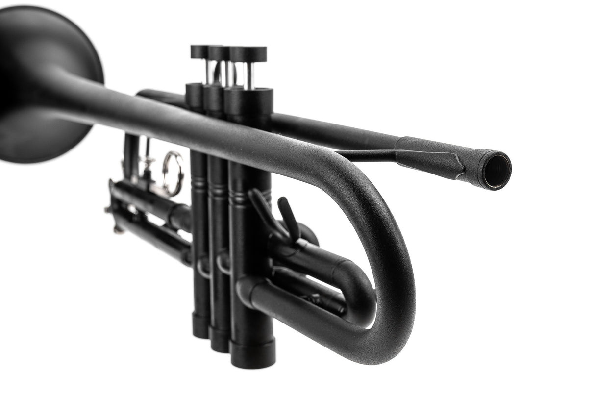 KGUmusic Aria Student Trumpet | Black Matte Lacquer
