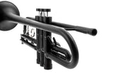 KGUmusic Aria Student Trumpet | Black Matte Lacquer