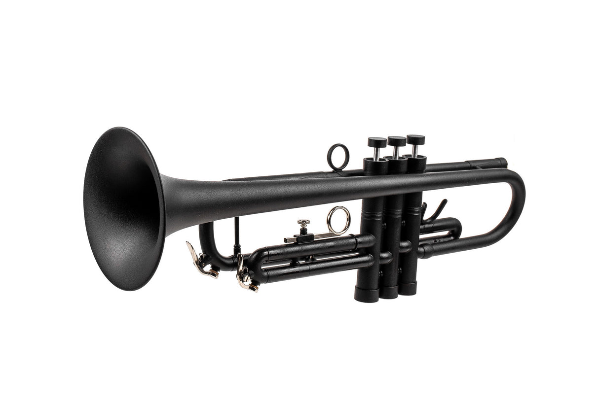 KGUmusic Aria Student Trumpet | Black Matte Lacquer