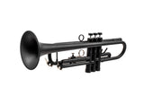 KGUmusic Aria Student Trumpet | Black Matte Lacquer