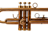 KGUmusic Aria Student Trumpet | Dark Cognac Patina