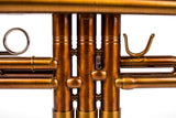 KGUmusic Aria Student Trumpet | Dark Cognac Patina