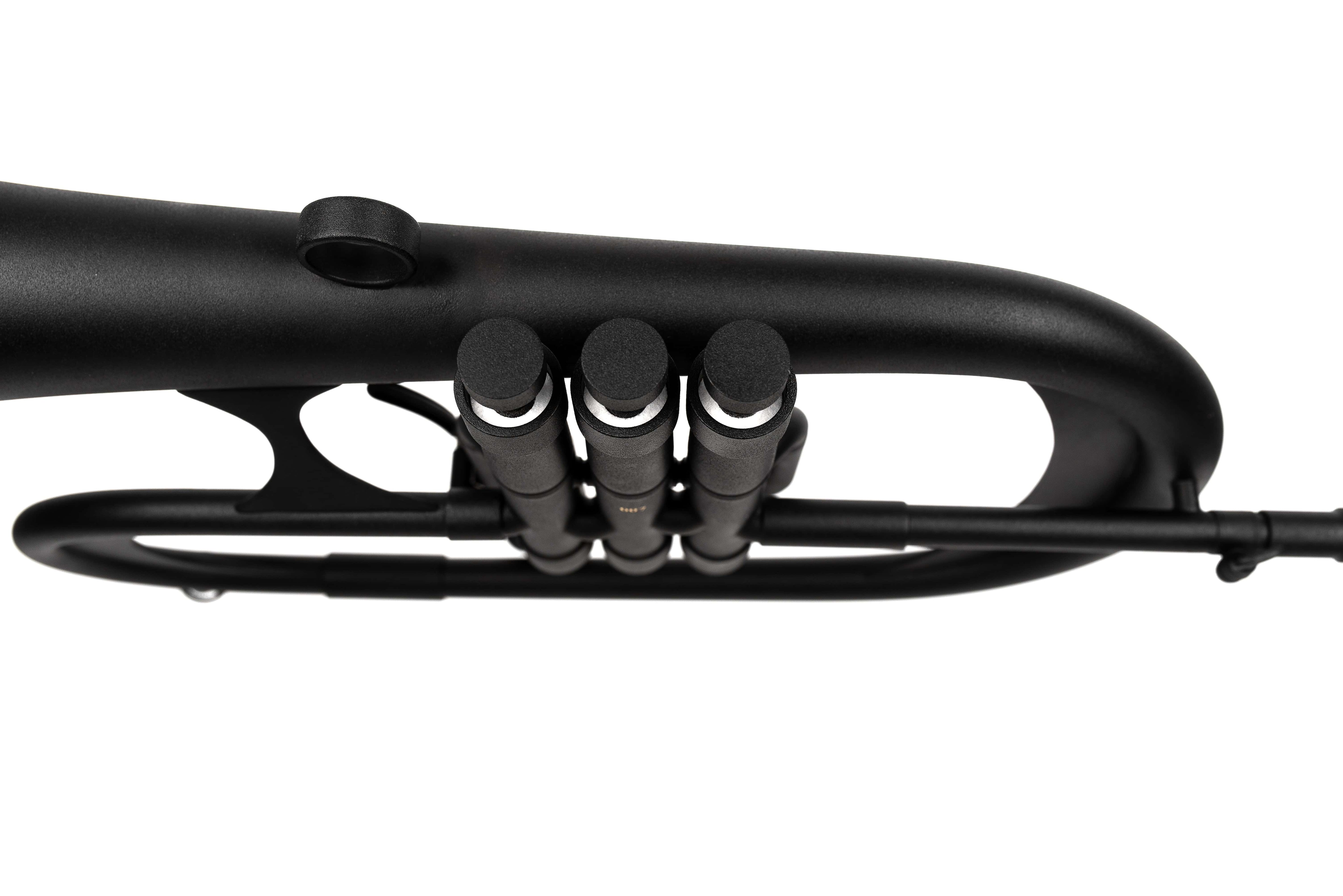 KGUmusic Handcrafted Flugelhorn (BLACK)