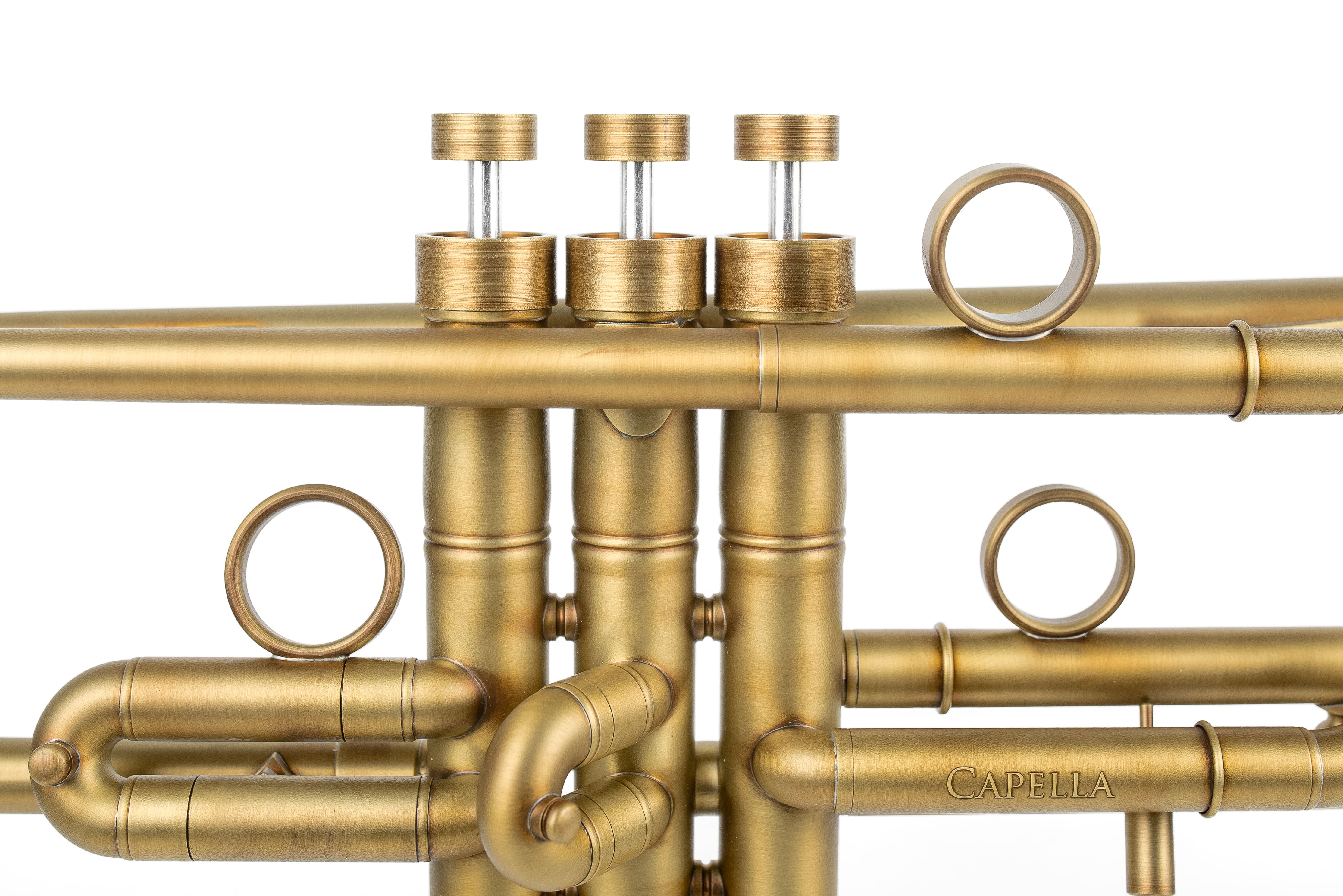 KGUmusic Capella C Trumpet – Bach Stradivarius 229 Bell Hybrid