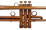 KGUmusic Obsidian Red Flare 135mm Trumpet