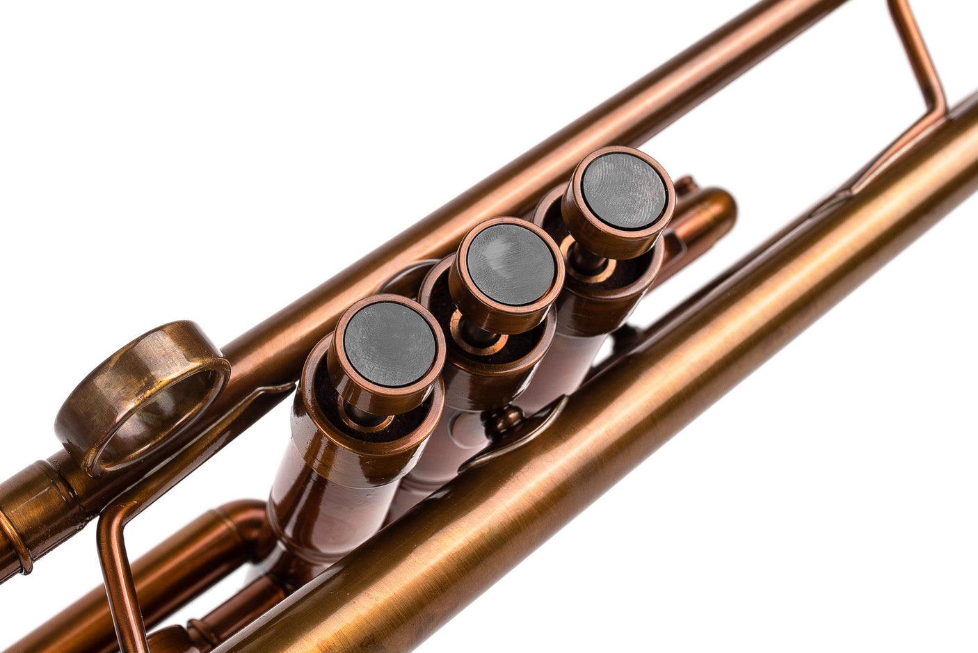 KGUmusic Obsidian Red Flare 135mm Trumpet