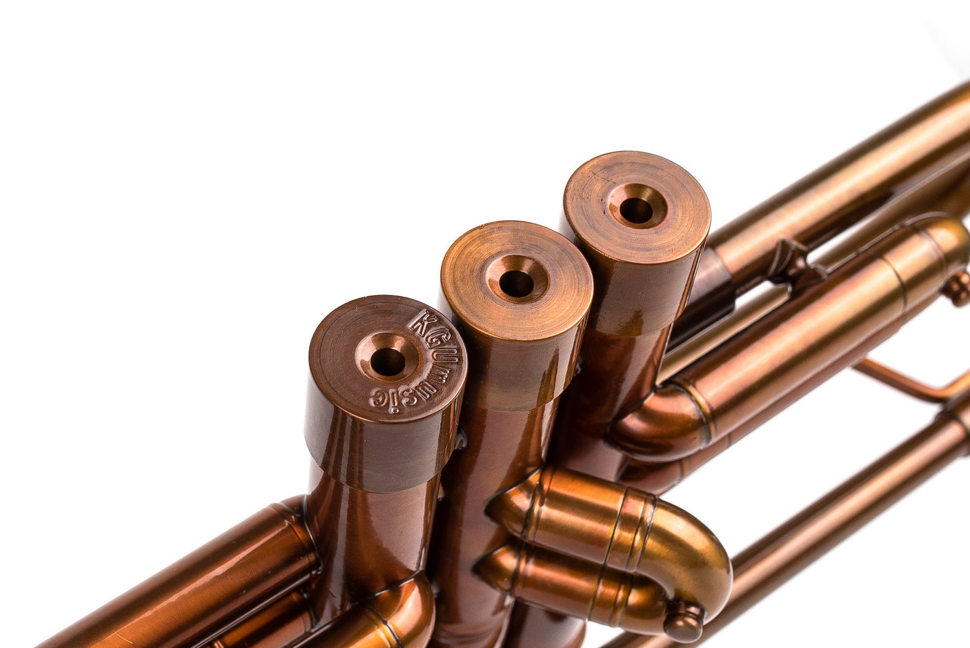 KGUmusic Obsidian Red Flare 135mm Trumpet