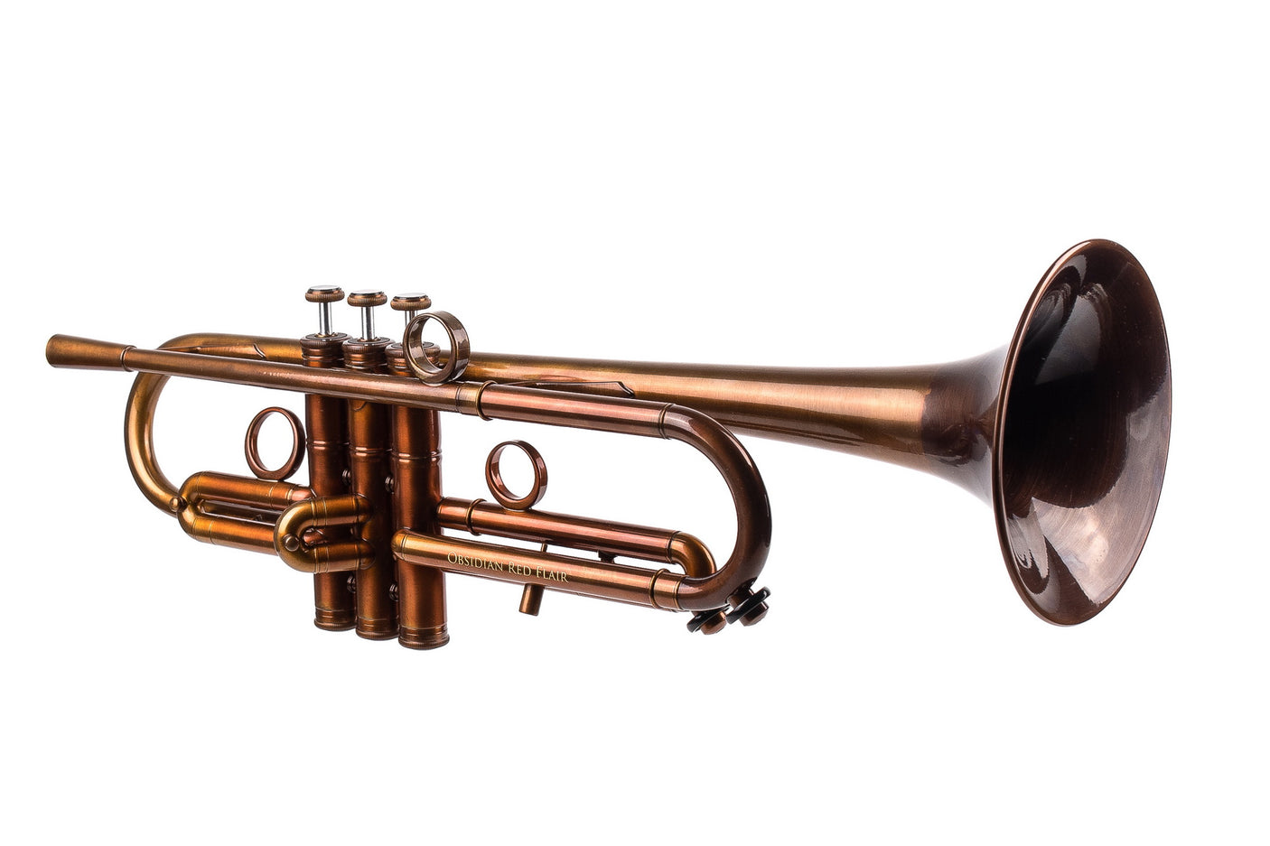 KGUmusic Obsidian Red Flare 135mm Trumpet