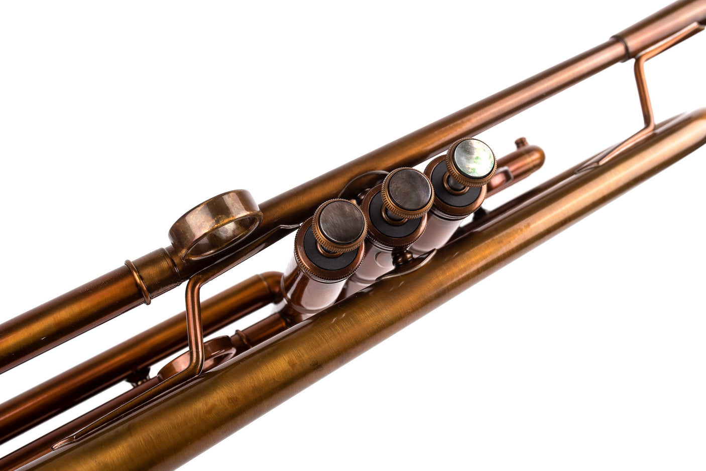 KGUmusic Obsidian Red Flare 135mm Trumpet