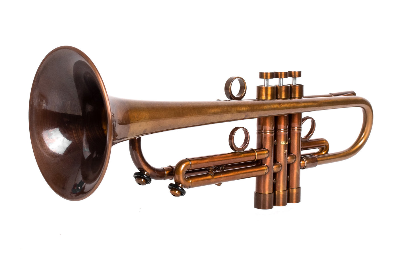 KGUmusic Obsidian Red Flare 135mm Trumpet