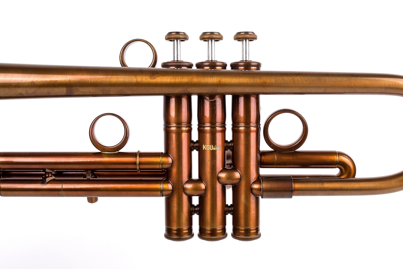 KGUmusic Obsidian Red Flare 135mm Trumpet