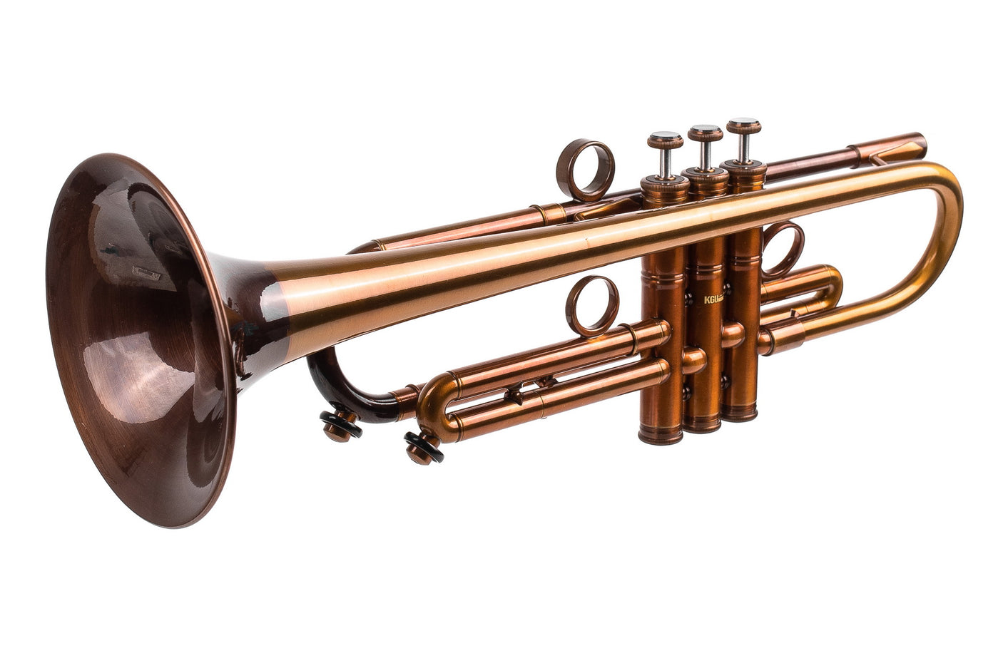KGUmusic Obsidian+ Red Flare 140mm Trumpet