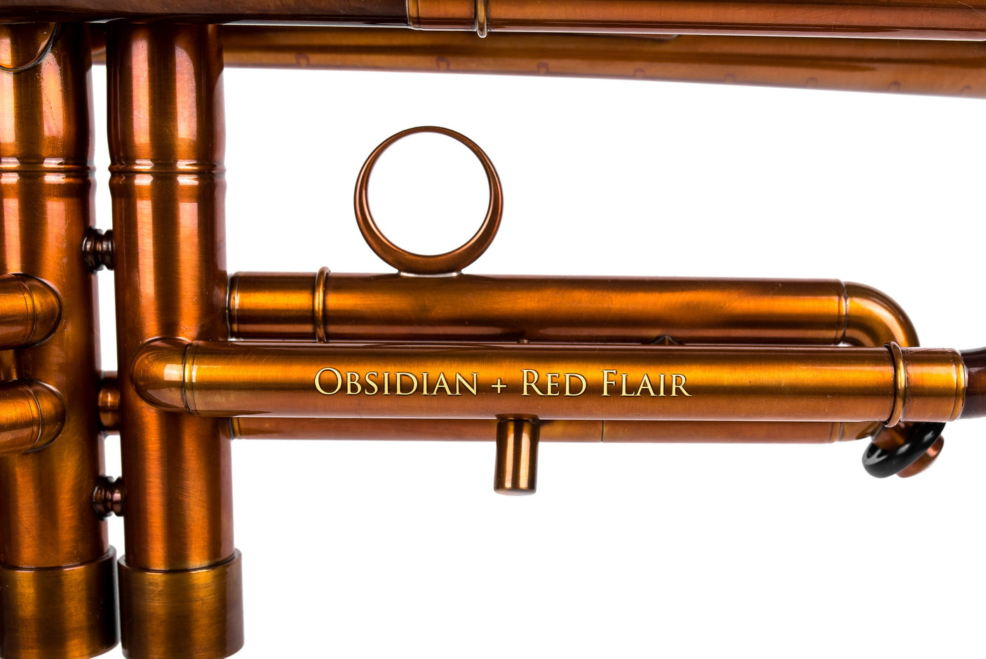 KGUmusic Obsidian+ Red Flare 140mm Trumpet