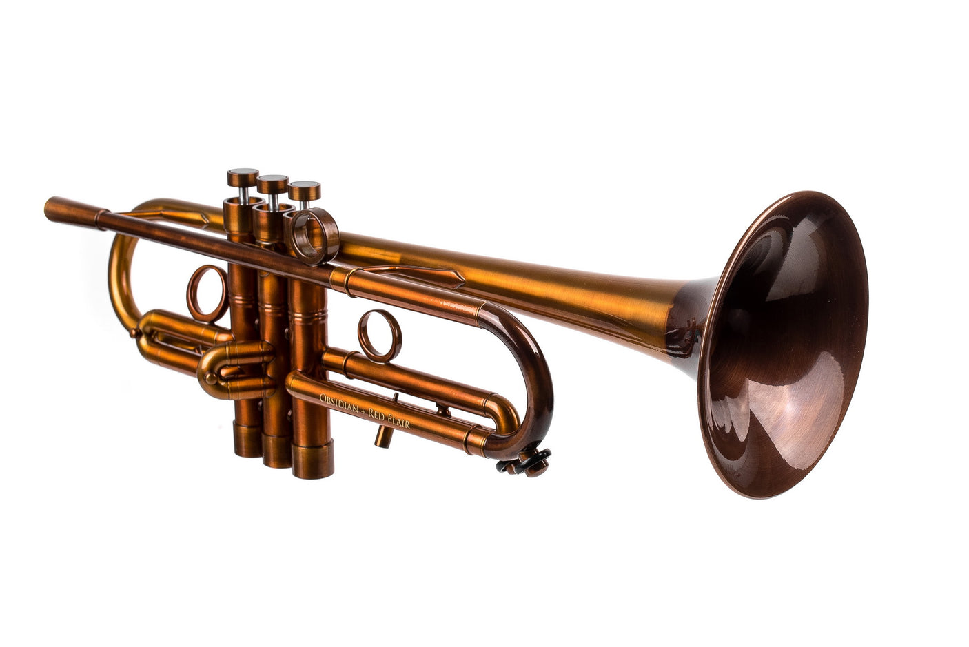 KGUmusic Obsidian+ Red Flare 140mm Trumpet