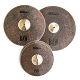 KGUmusic Raw Series Cymbals 3-Piece Set (3D1)