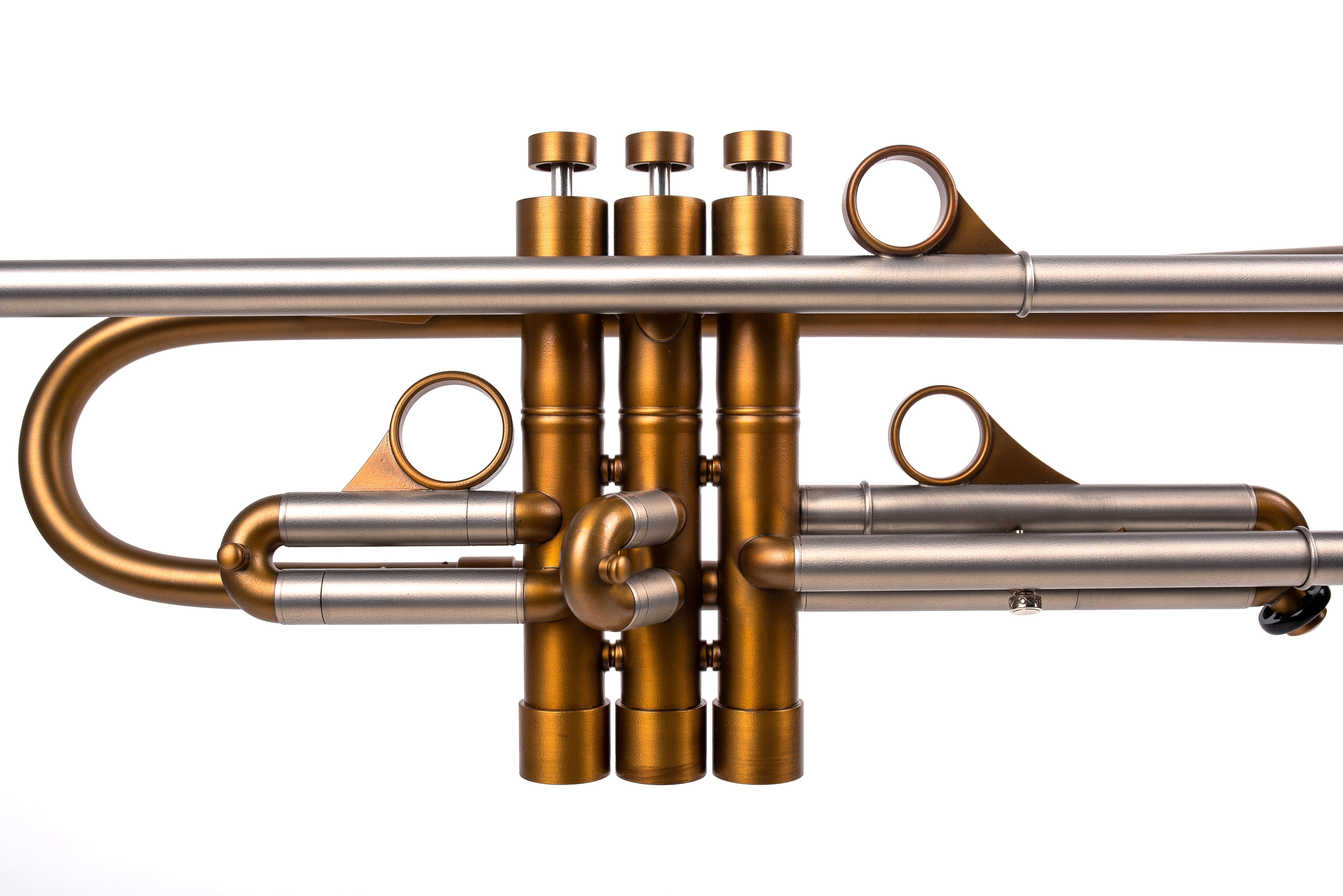 KGUmusic RS Trumpet with Taylor 140mm bell (brass+red brass)
