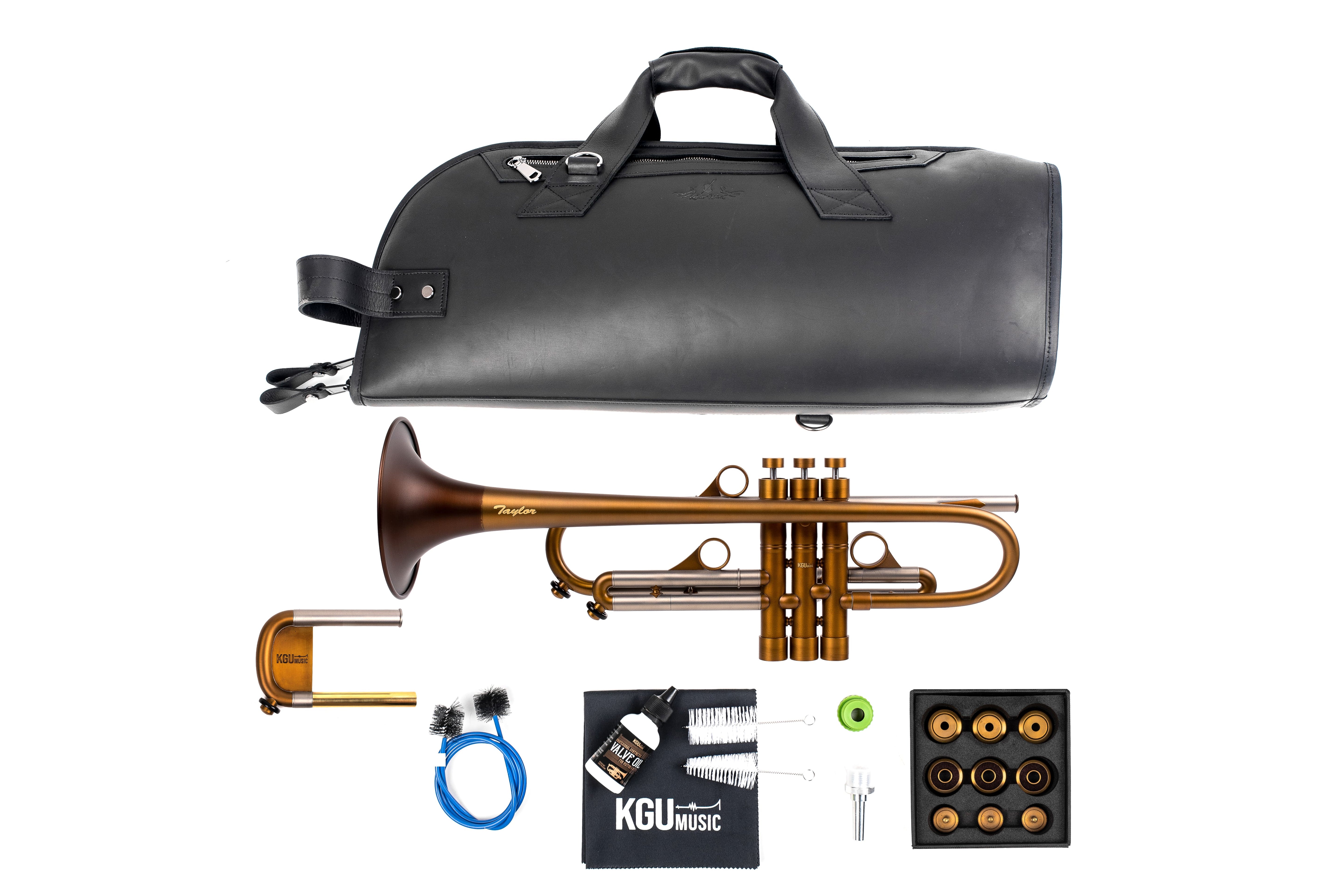 KGUmusic RS Trumpet with Taylor 140mm bell (brass+red brass)