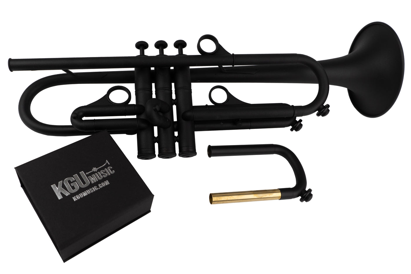 KGUmusic's RS trumpet with Taylor bell (Black)