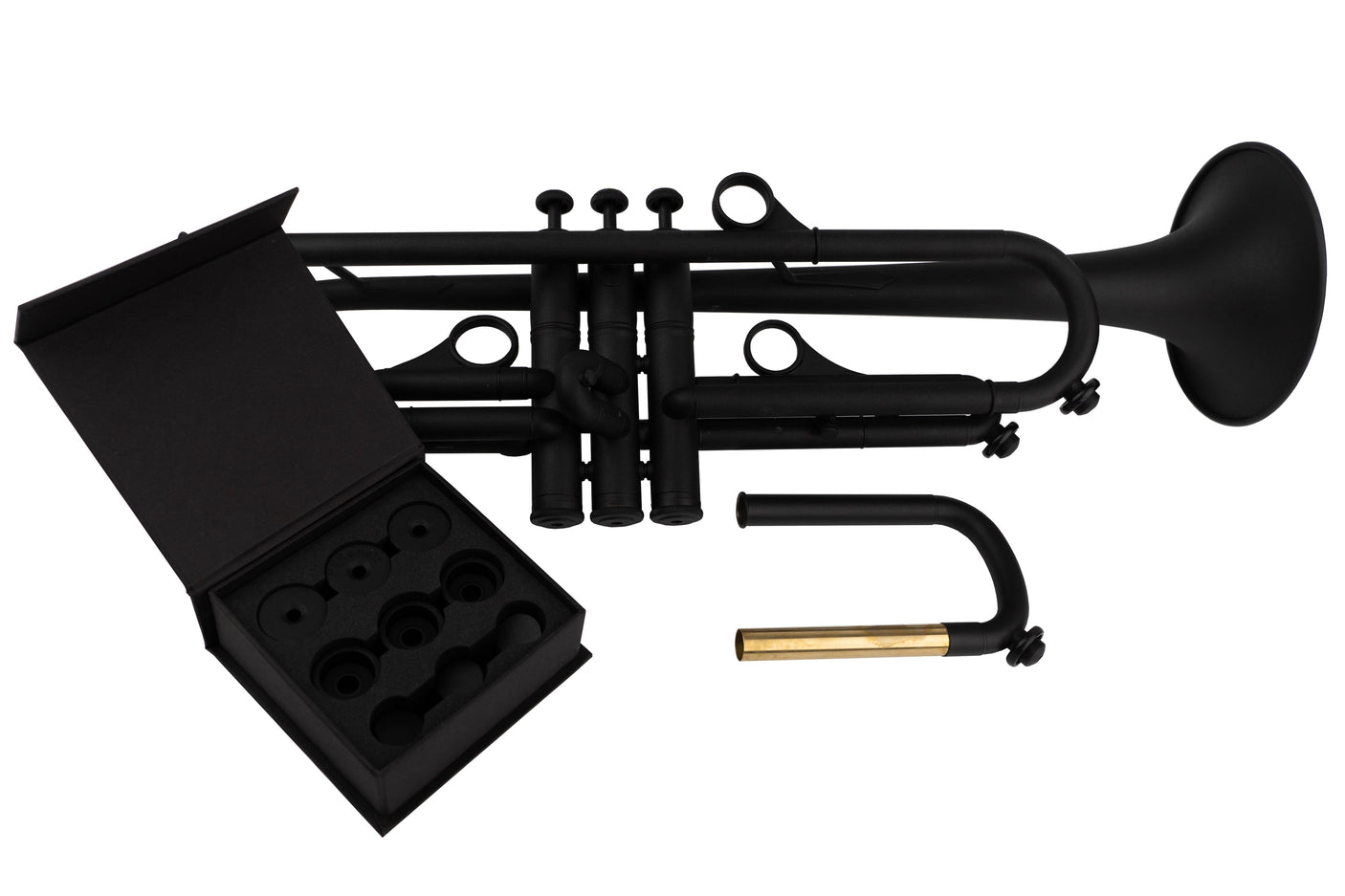 KGUmusic's RS trumpet with Taylor bell (Black)