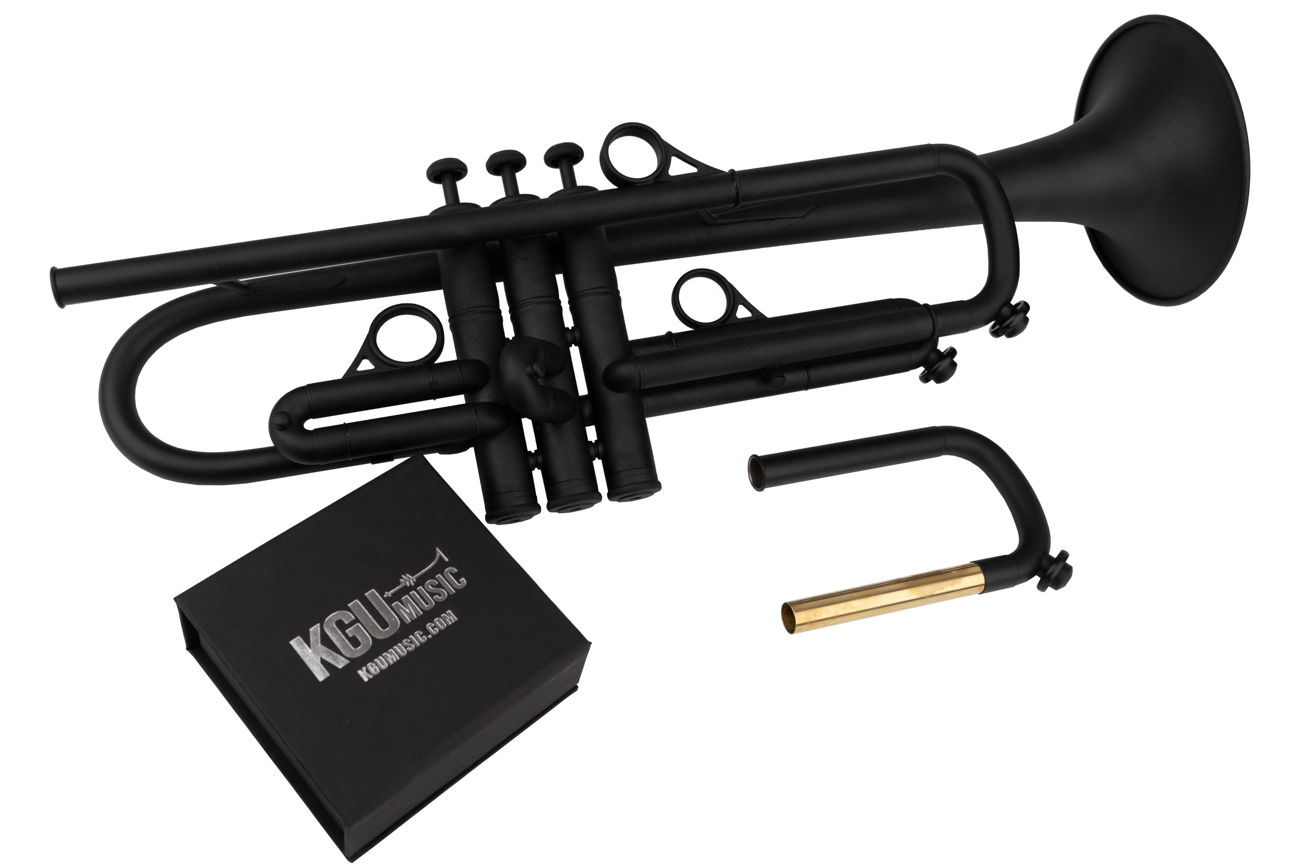 KGUmusic Black RS trumpet with Taylor bell