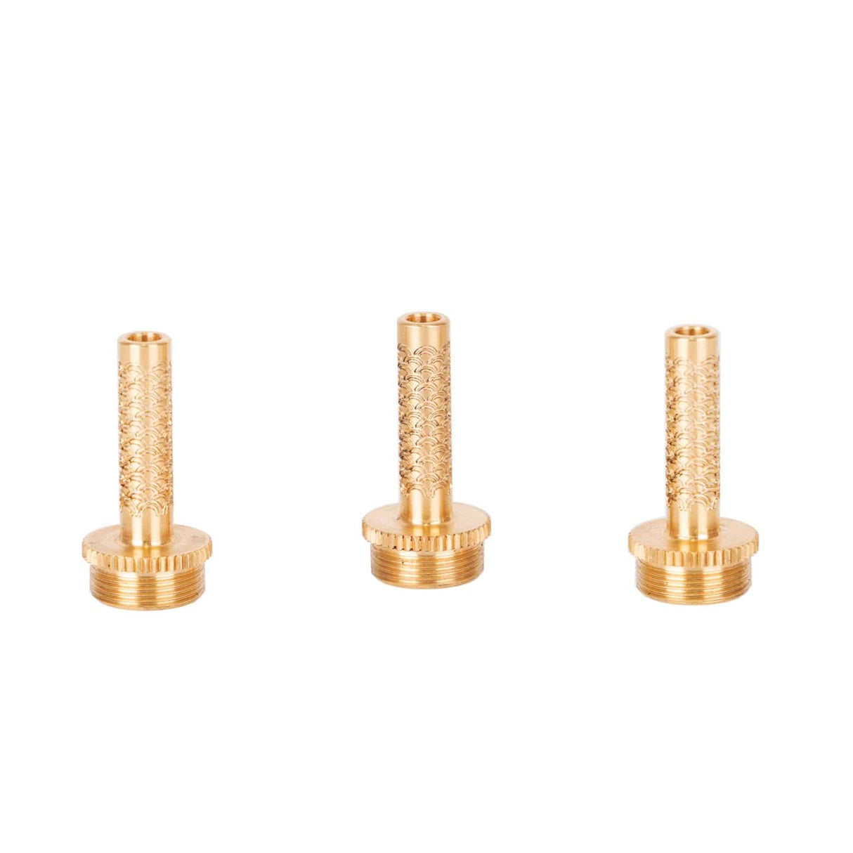 Solid Brass Trumpet Valve Stem with Engraving by KGUmusic set of 3 parts