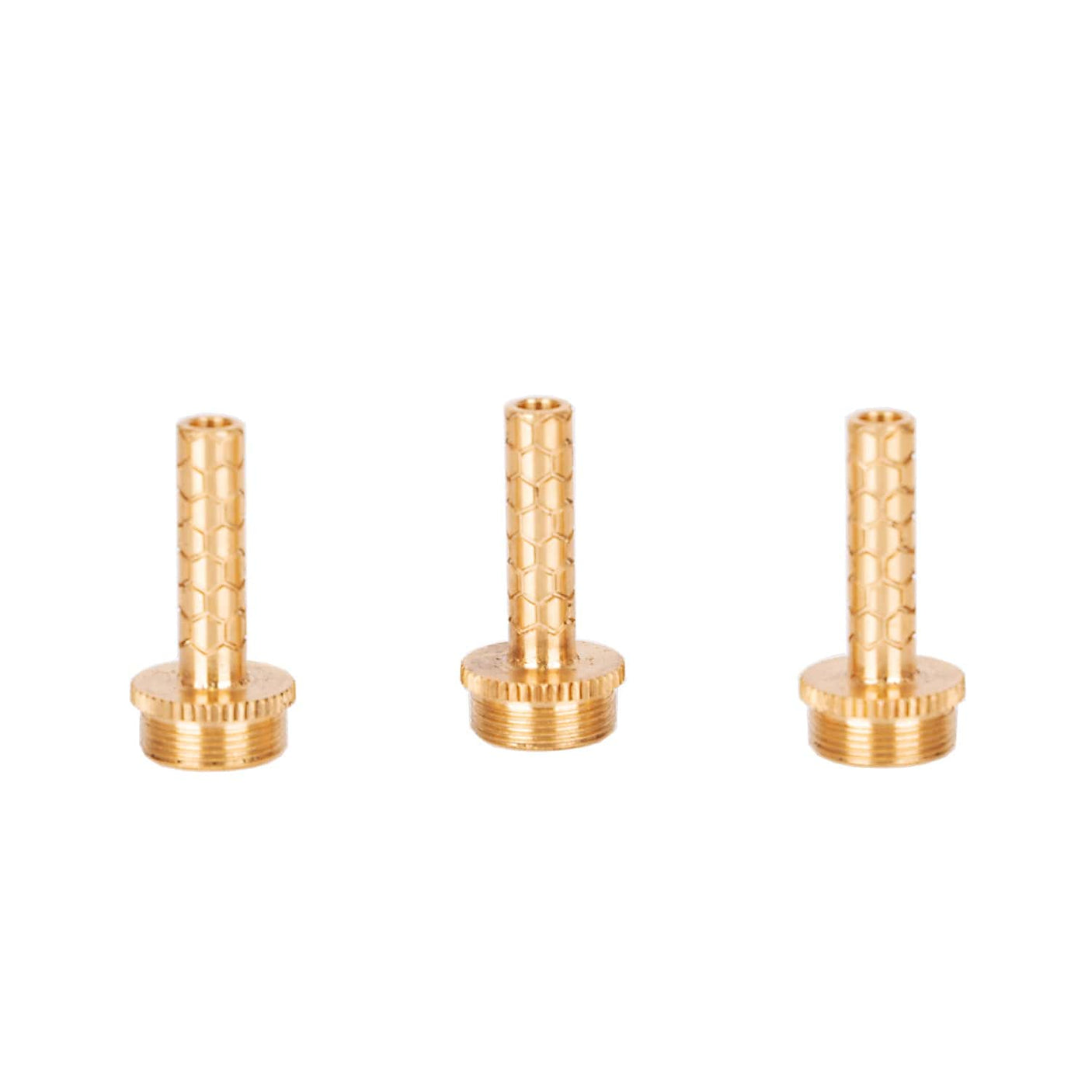 Solid Brass Trumpet Valve Stem with Engraving by KGUmusic set of 3 parts