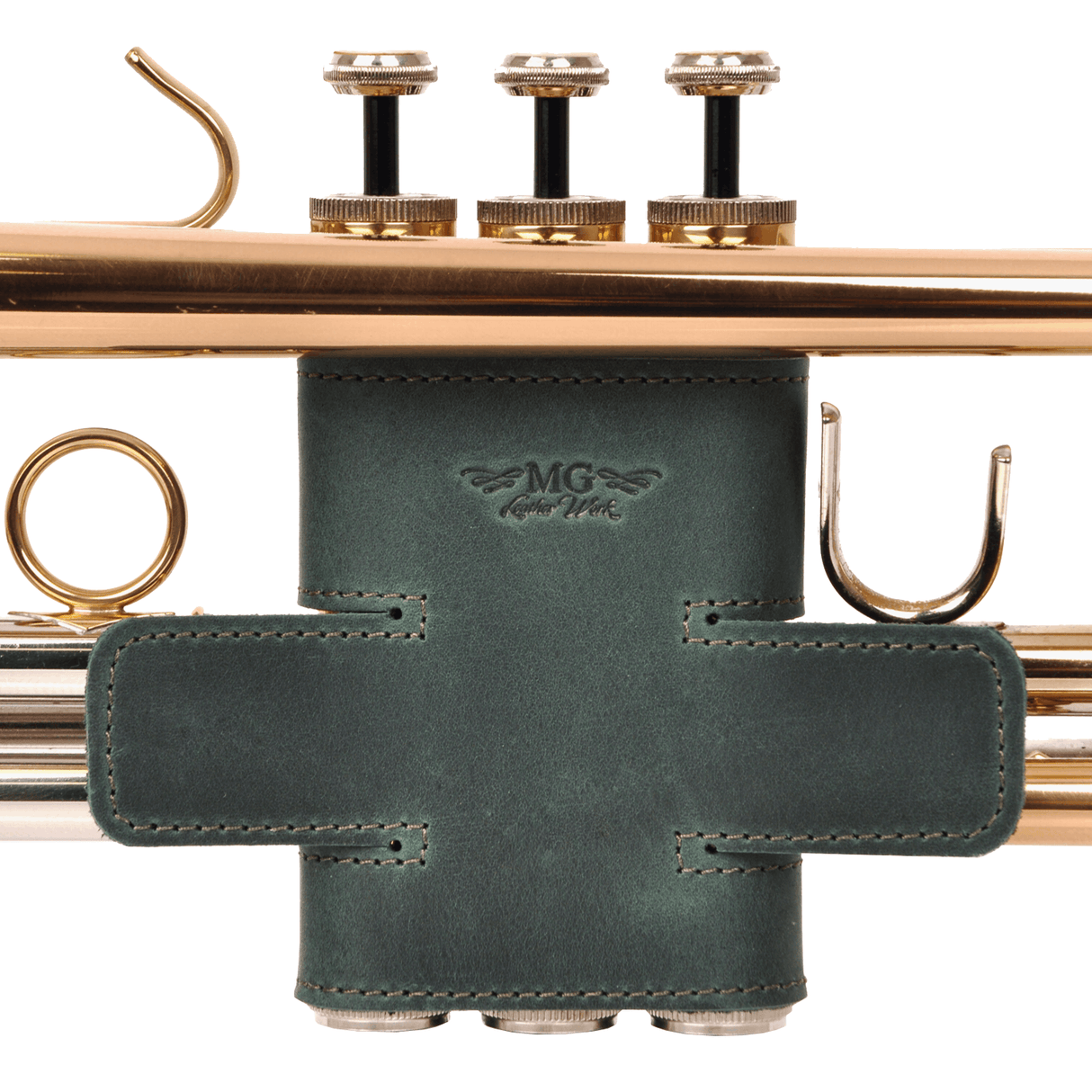 Genuine Leather Trumpet Valve Guard | Size L