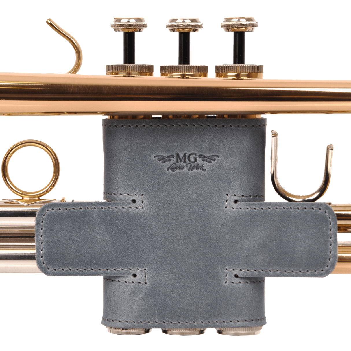 Genuine Leather Trumpet Valve Guard | Size L