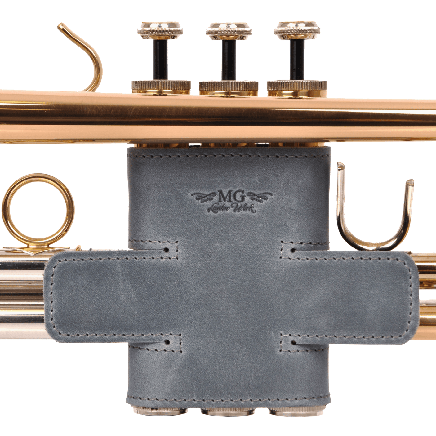 Genuine Leather Trumpet Valve Guard | Size L