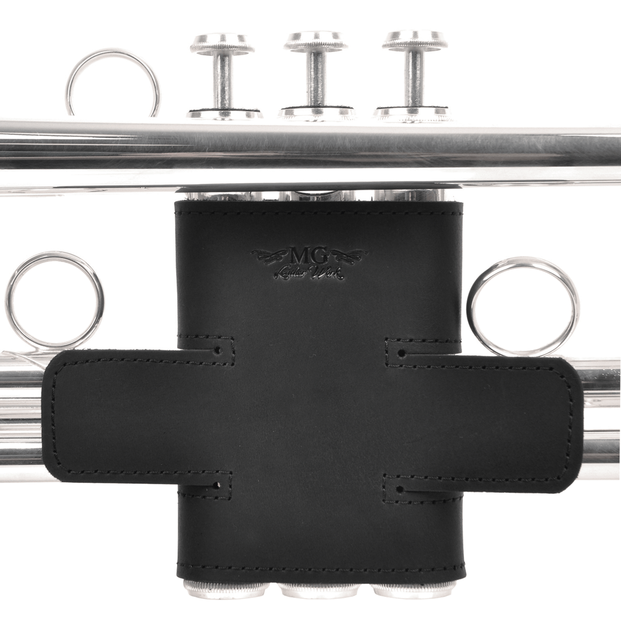 Genuine Leather Trumpet Valve Guard | Size L