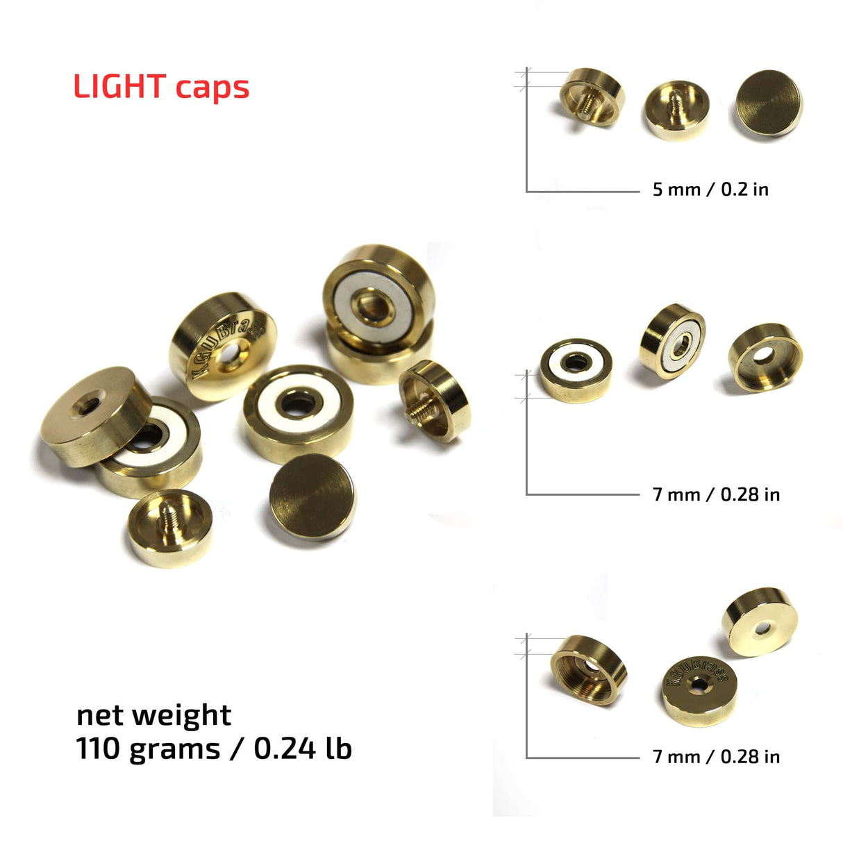 TRUMPET LIGHT TRIM KIT + MOUTHPIECE BOOSTER