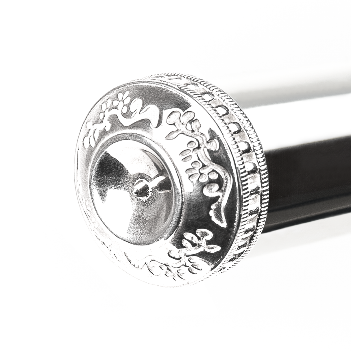 Leaf Series Crown for Flute | Light Silver | KGUmusic