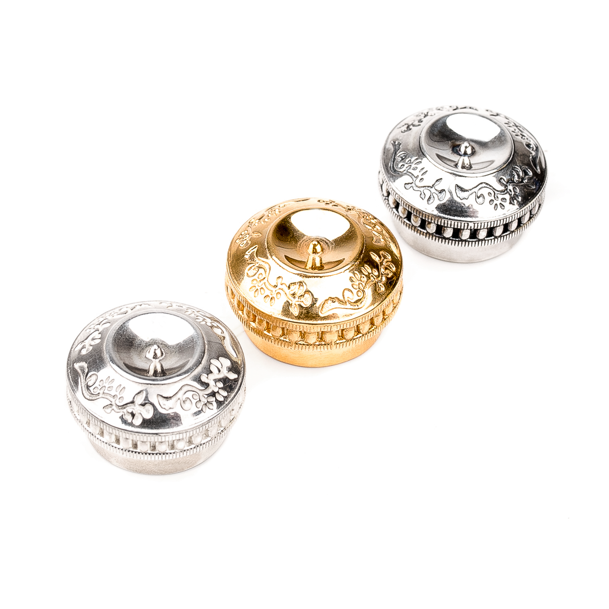 Leaf Series Crown for Flute | Light Silver | KGUmusic