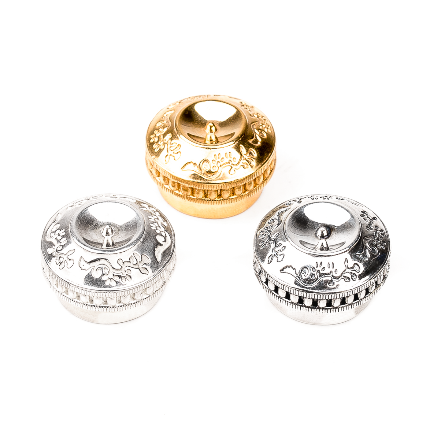Leaf Series Crown for Flute | Dark Silver | KGUmusic