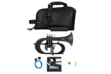 KGUmusic Handcrafted Flugelhorn (BLACK)