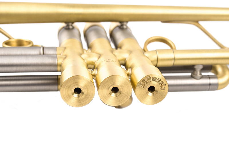 Custom Yamaha YTR-933L vintage trumpet customized by KGUmusic