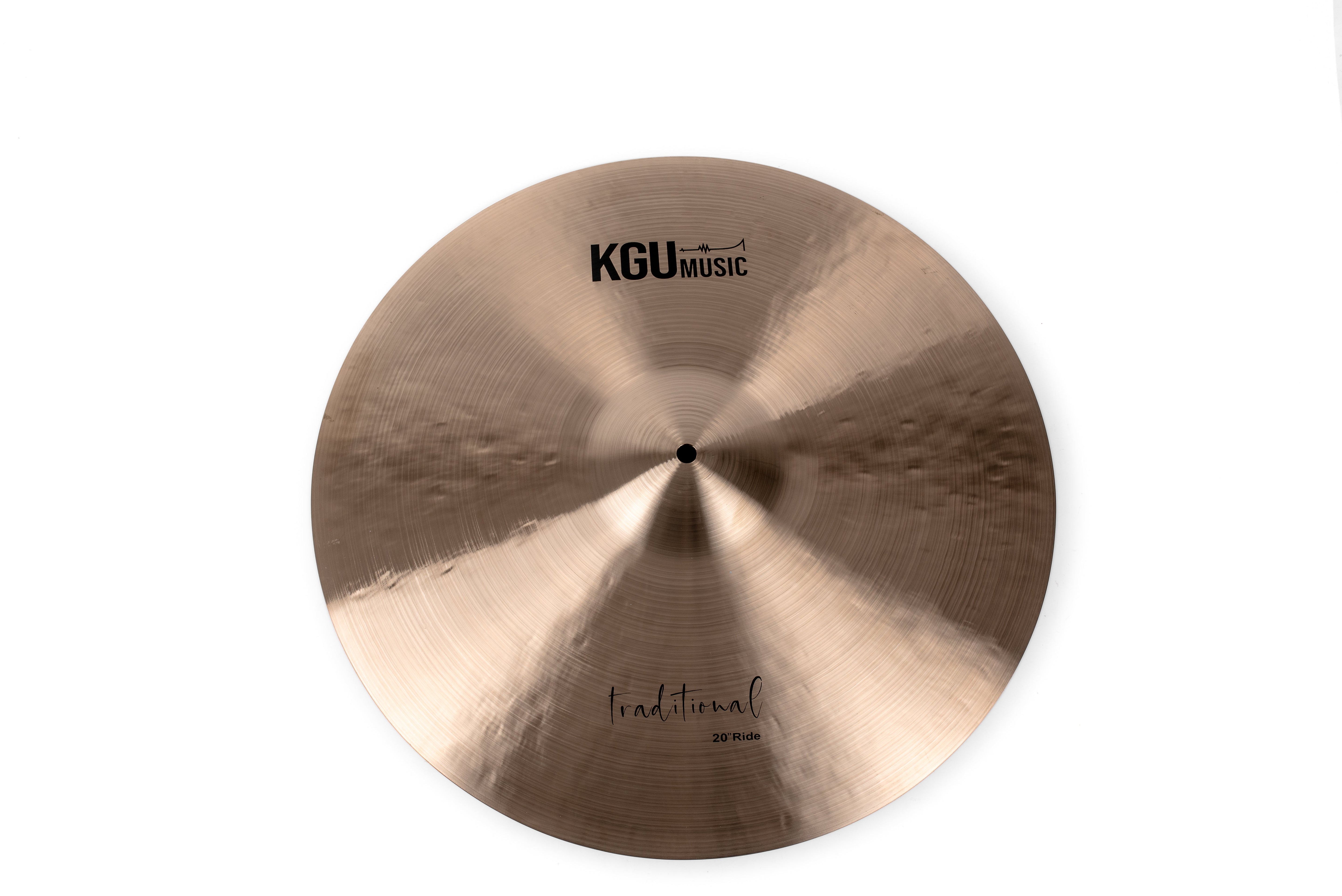 The Ride 20 cymbal from the KGUmusic Traditional Series