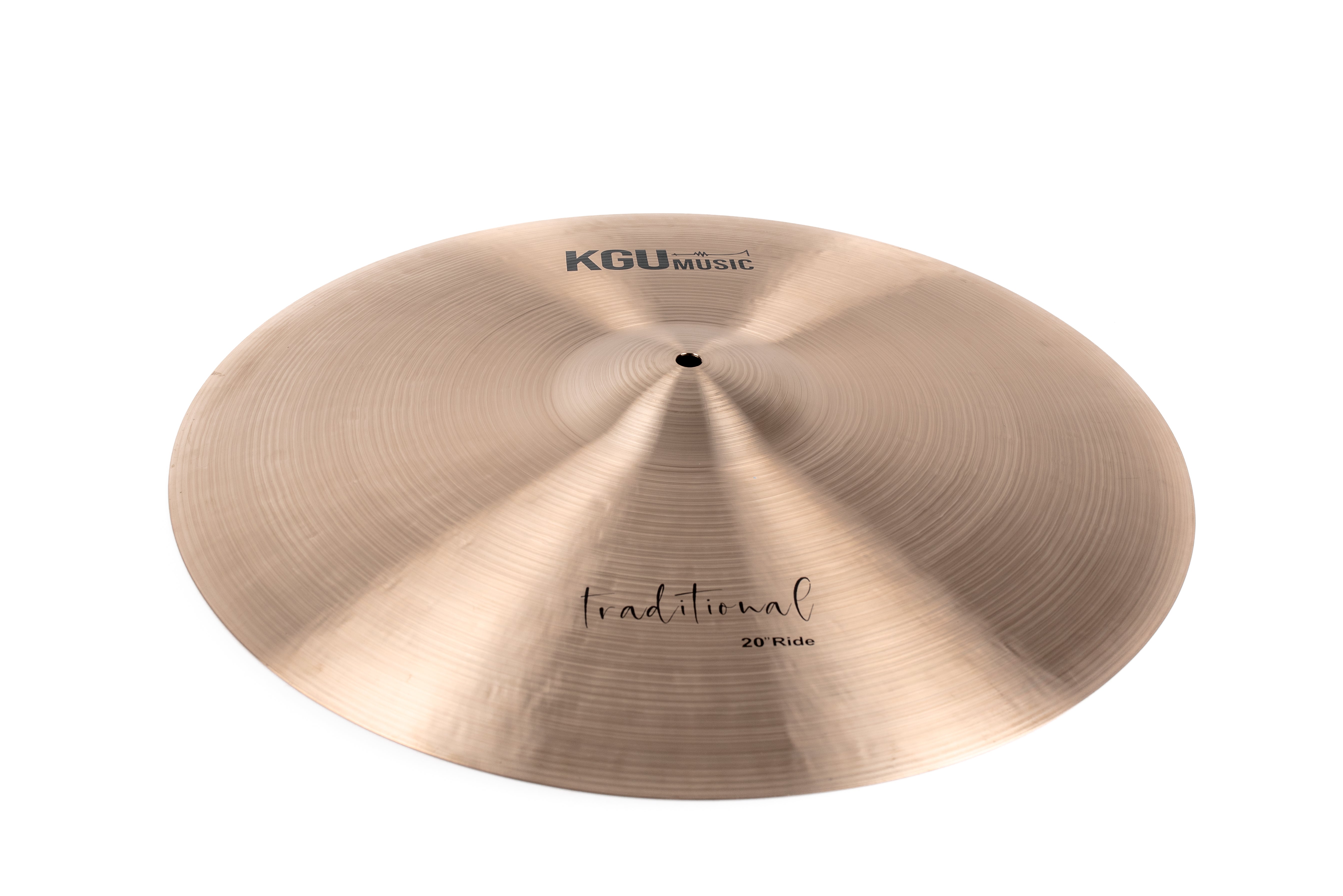 The Ride 20 cymbal from the KGUmusic Traditional Series