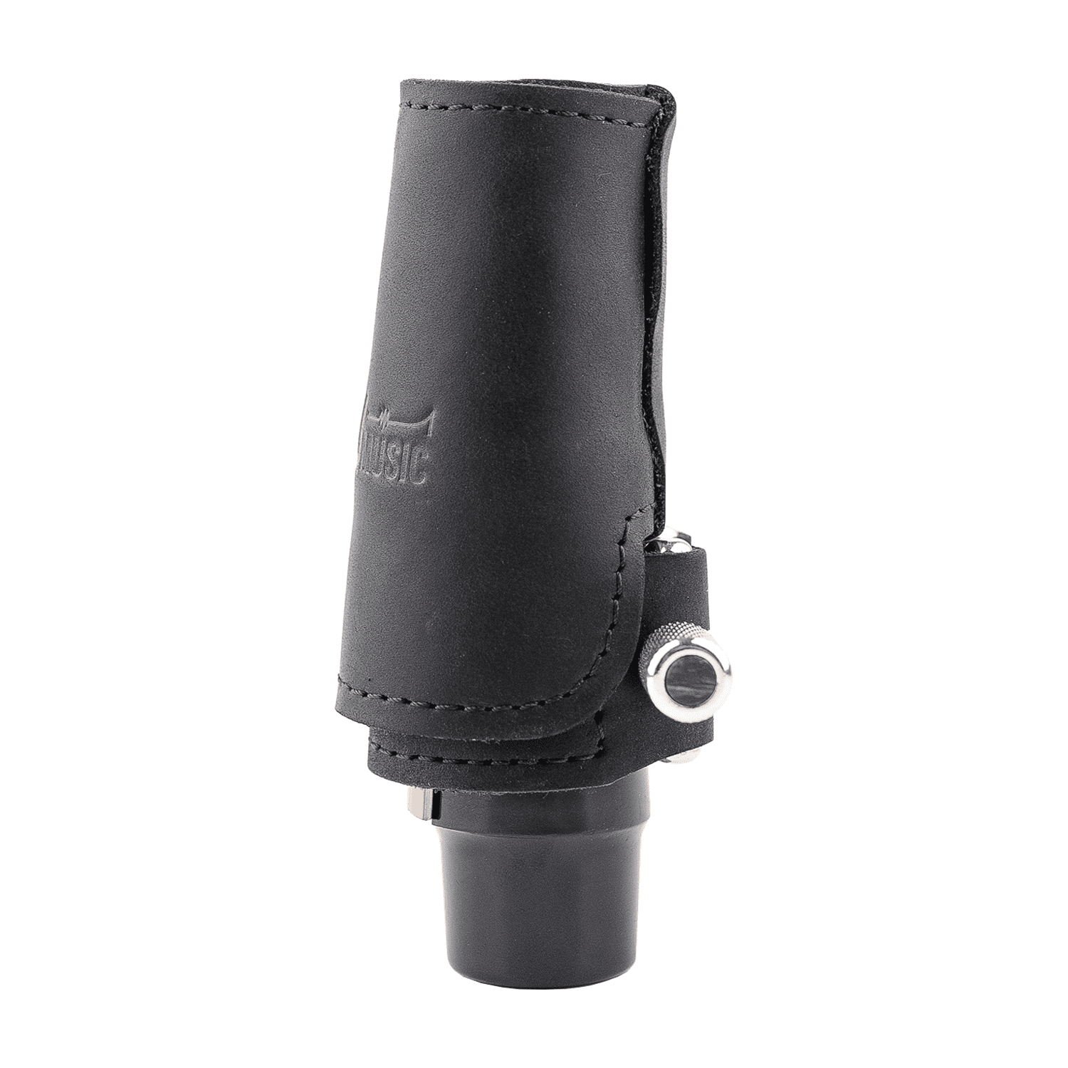 Leather Ligature & Cap for Alto Saxophone Mouthpiece | KGUmusic