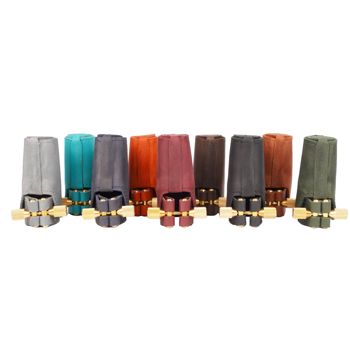 Leather Ligature & Cap for Saxophone Mouthpiece | KGUmusic