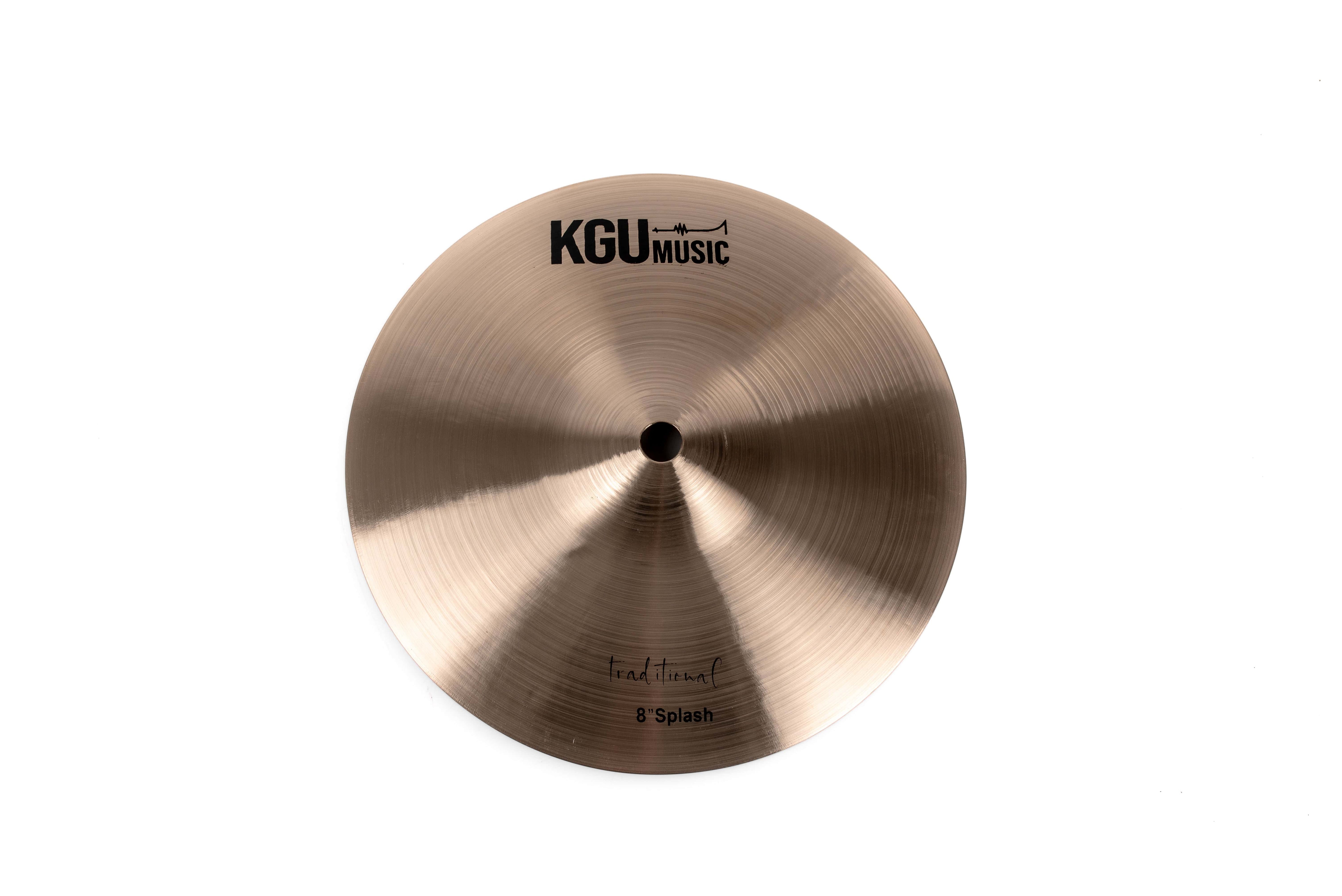 The Splash 8 cymbal from the KGUmusic Traditional Series