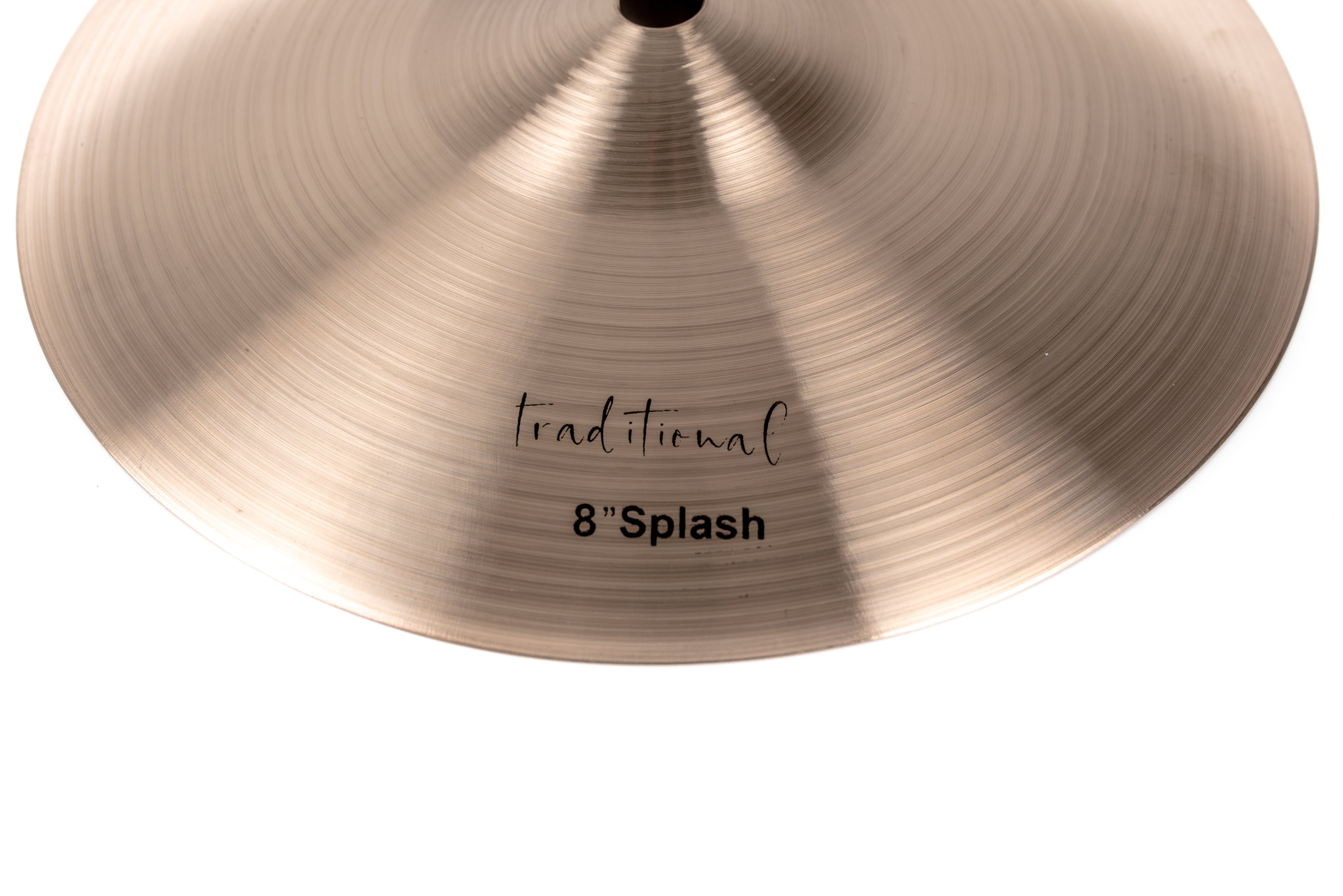 The Splash 8 cymbal from the KGUmusic Traditional Series