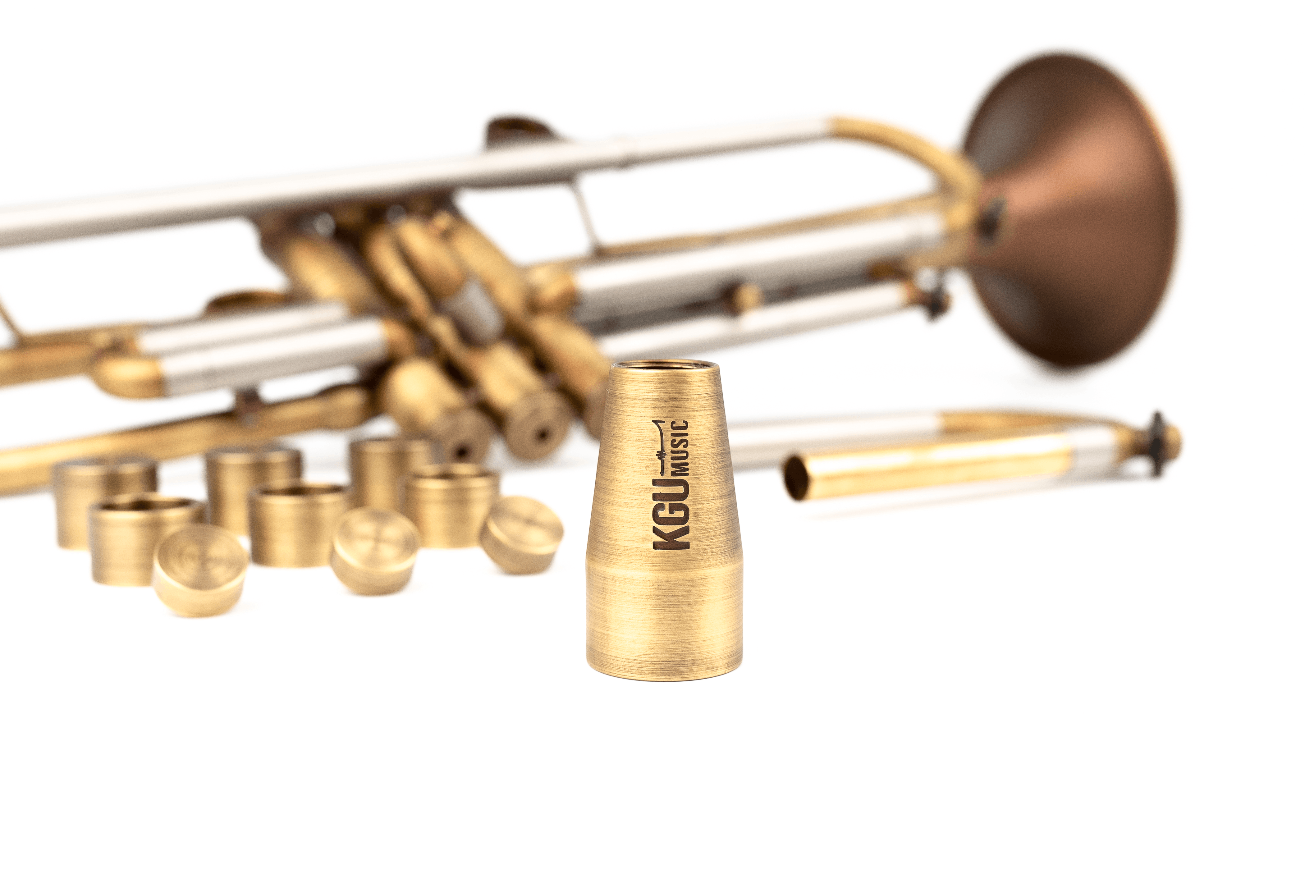 KGUMUSIC RS TRUMPET WITH TAYLOR BELL (brass+red brass)