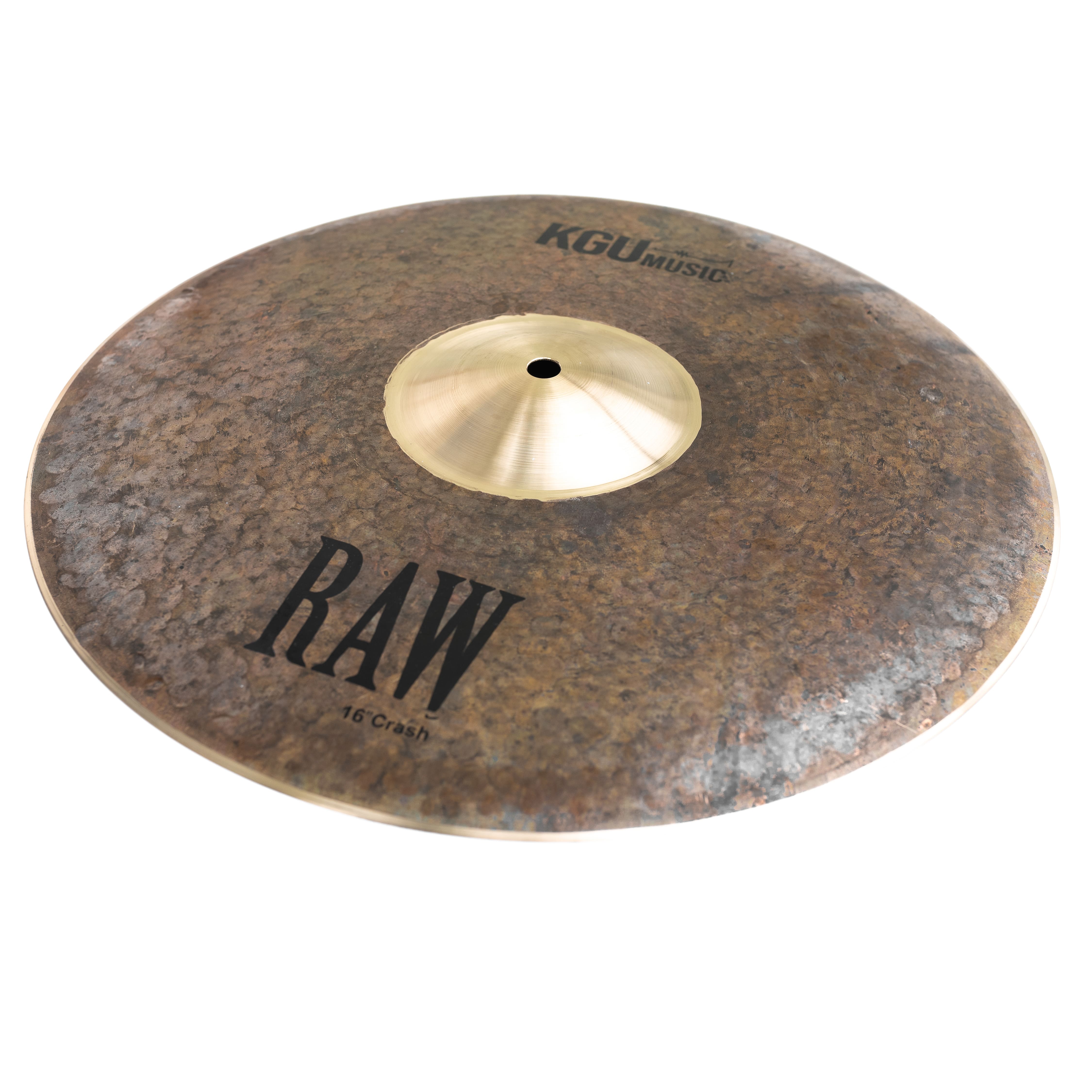 The Crash 16 cymbal from the KGUmusic Raw Series