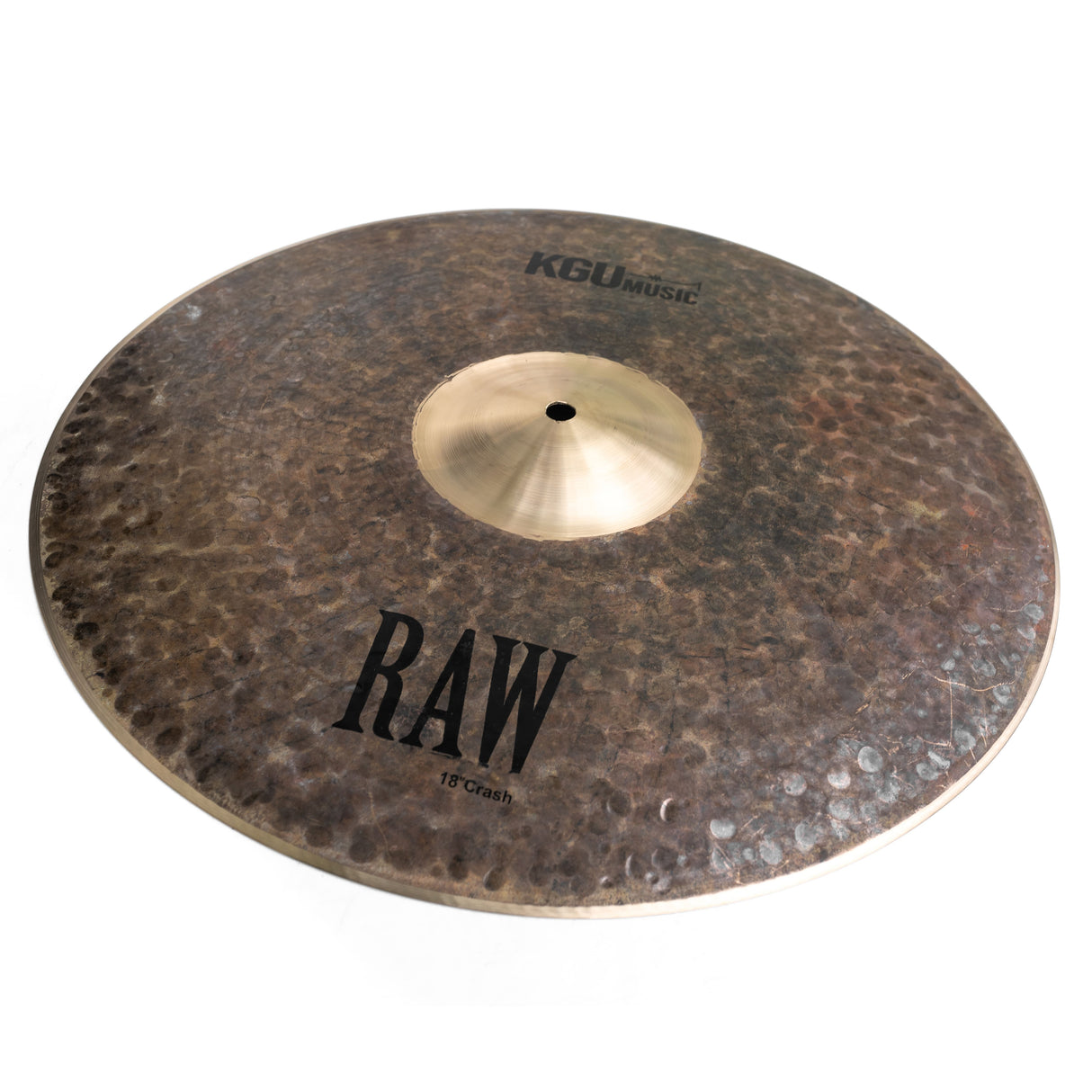 The Crash 18 cymbal from the KGUmusic Raw Series