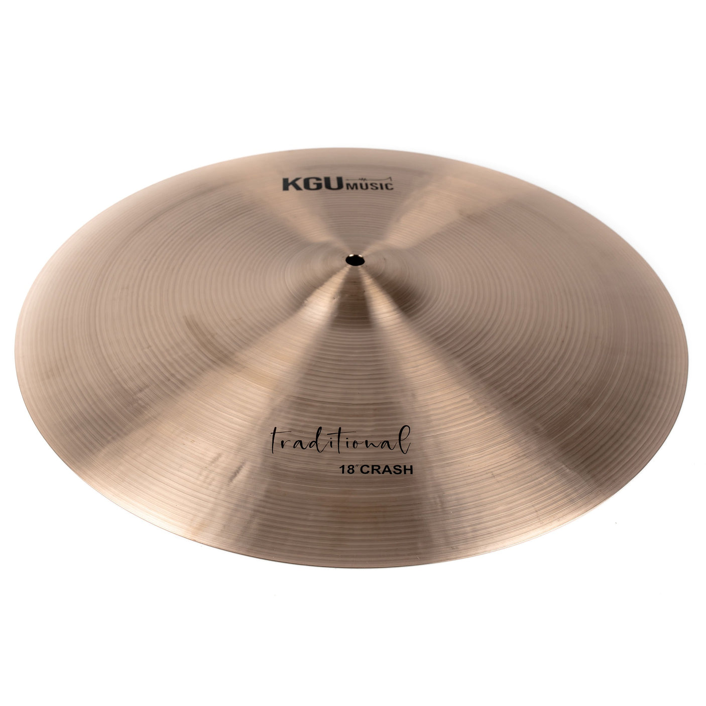 The Crash 18 cymbal from the KGUmusic Traditional Series